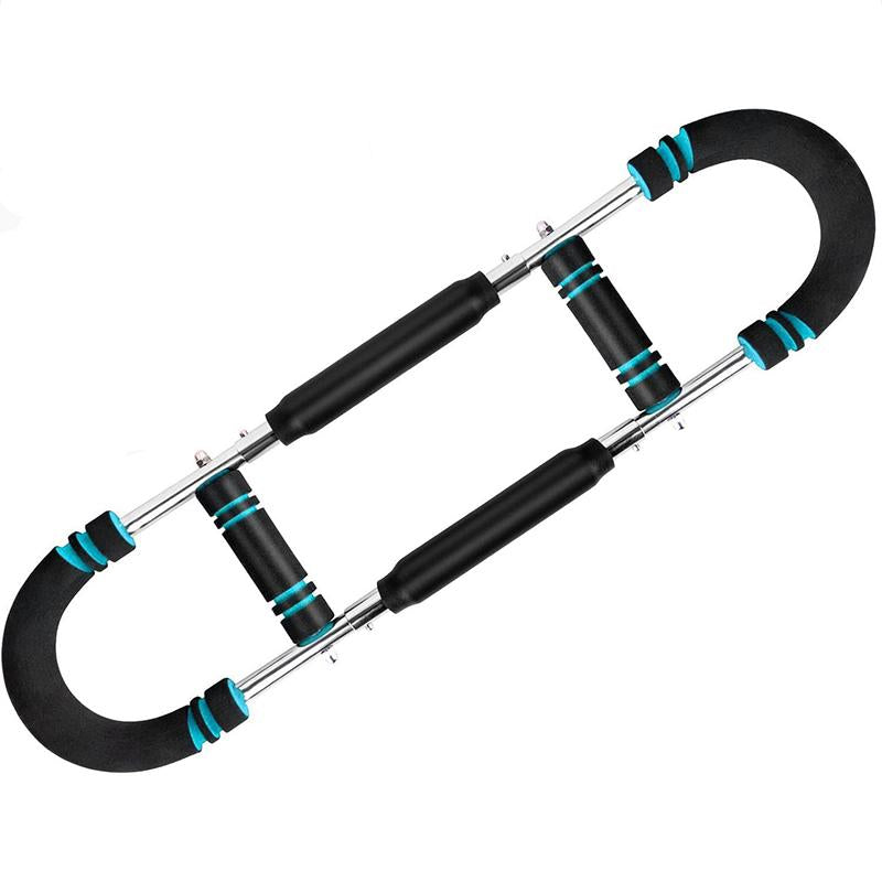 Arm Trainer,Adjustable Chest & Arm Workout Equipment, Power Twister Bar Hand Grip Strengthener for Men, Home Gym Portable