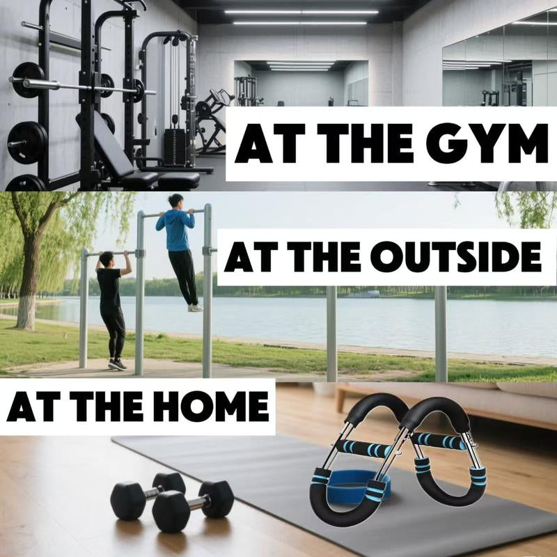 Arm Trainer | 2-In-1 Arm Strengthener with Adjustable Tension – Forearm/Chest Trainer, Portable Home Gym